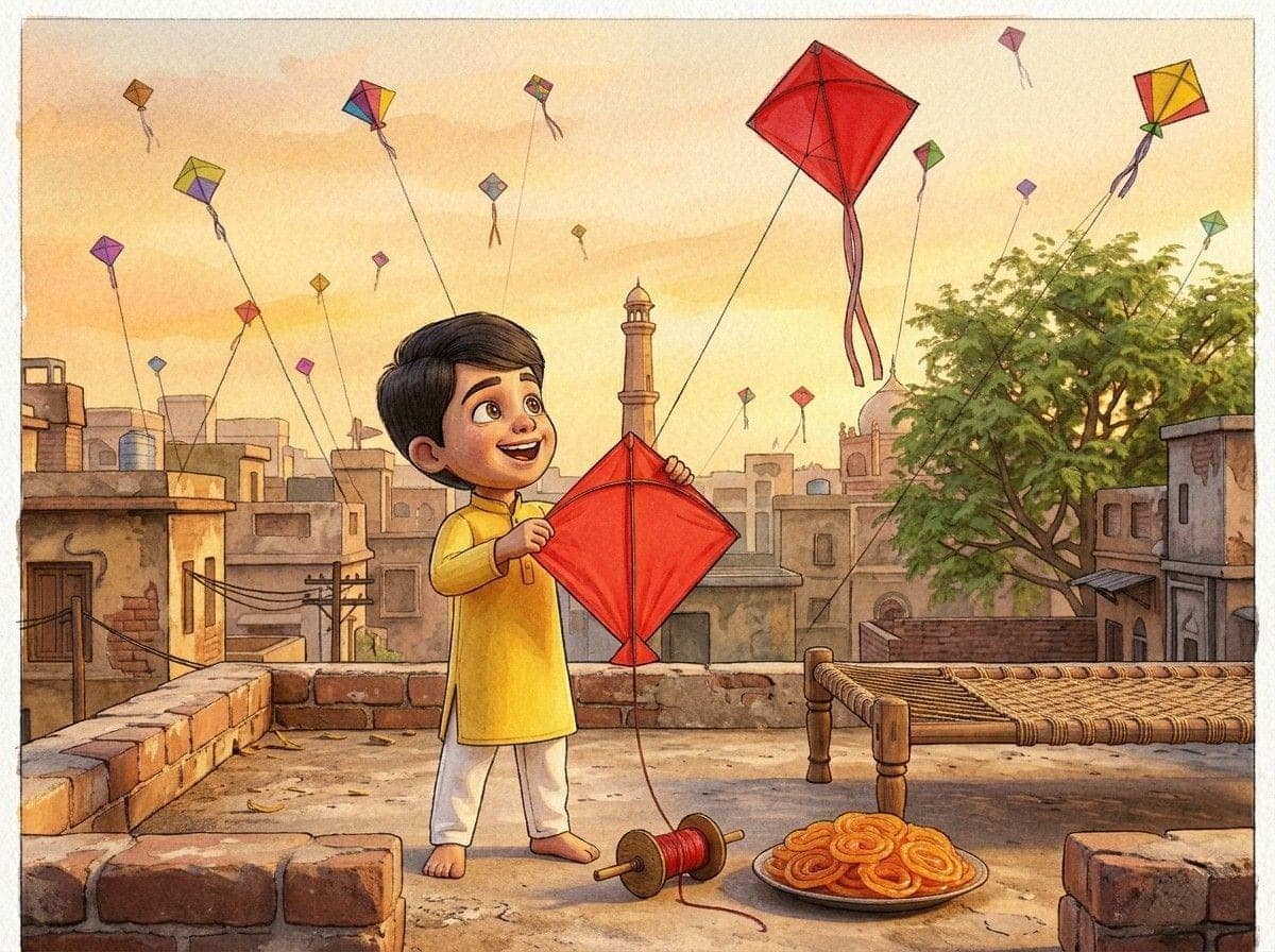 The Kite Festival Champion — inside page