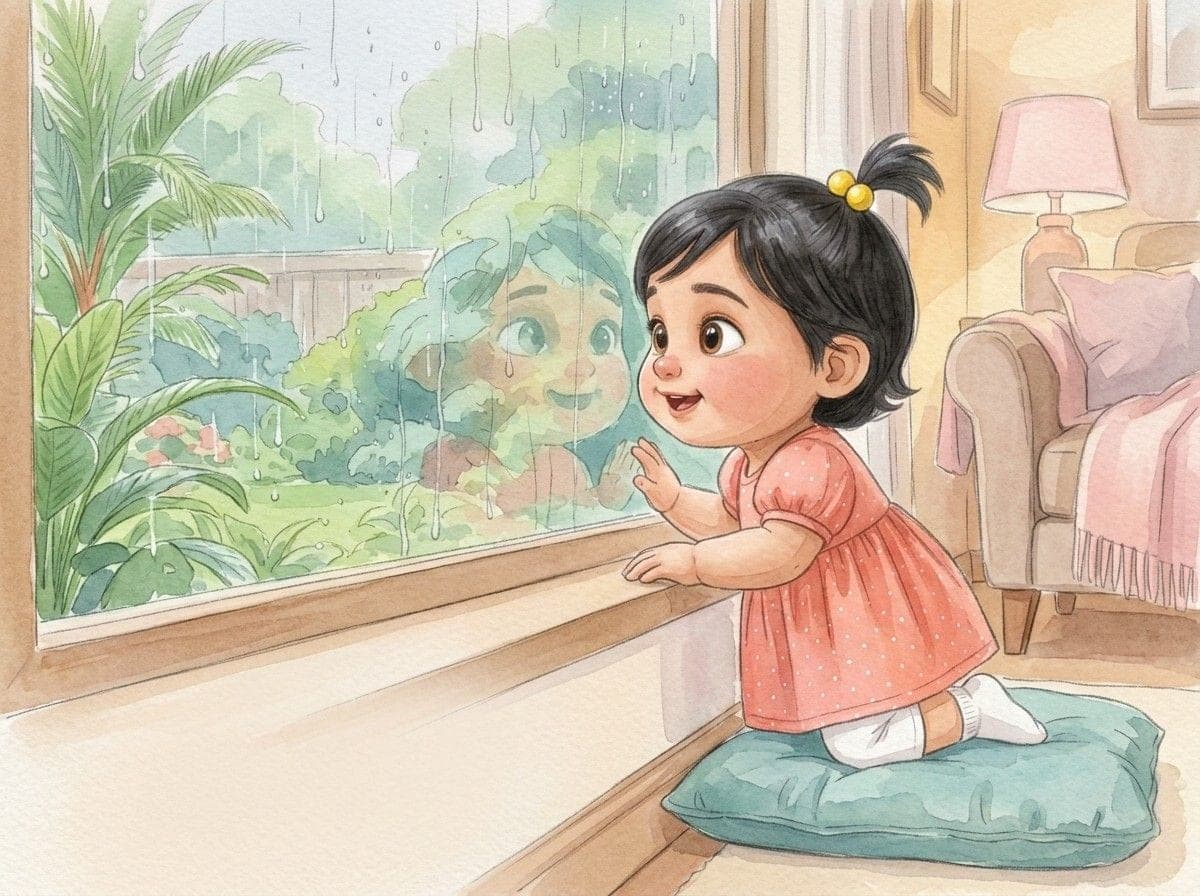 Minahil and the Rainy Day — inside page